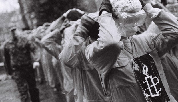 Activists protesting death penalty