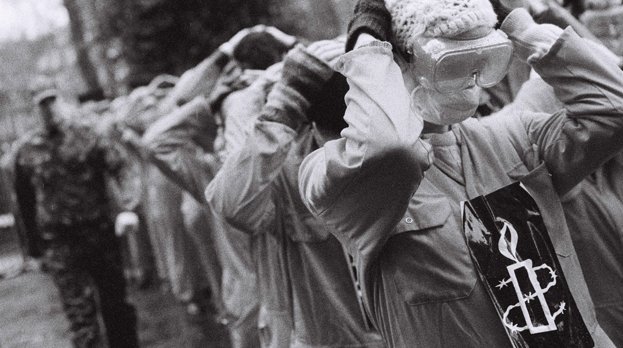 Activists protesting death penalty