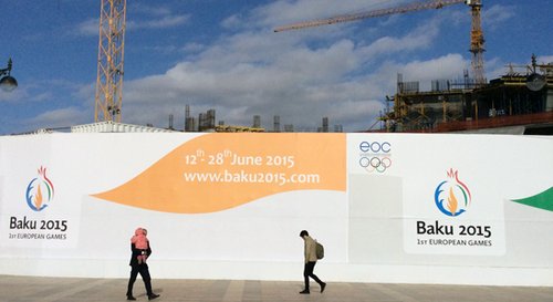 Baku building site C. Naomi Westland/Amnesty International