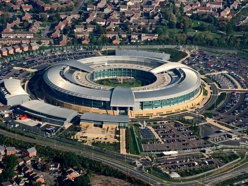 The Government Communications Headquarters (GCHQ) base in Gloucestershire