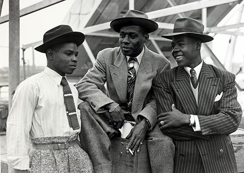 Three men from the Windrush generation