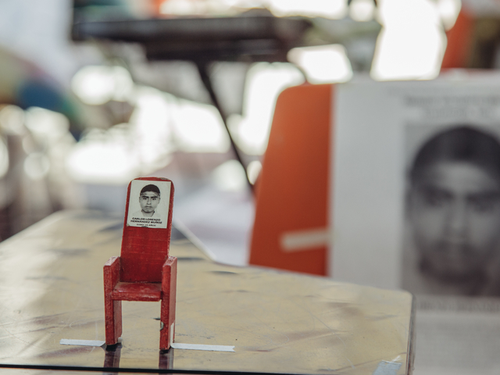 One of the Ayotzinapa students who disappeared two years ago on Monday