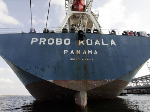 Probo Koala ship at the port of Tallinn  Sept 2006
