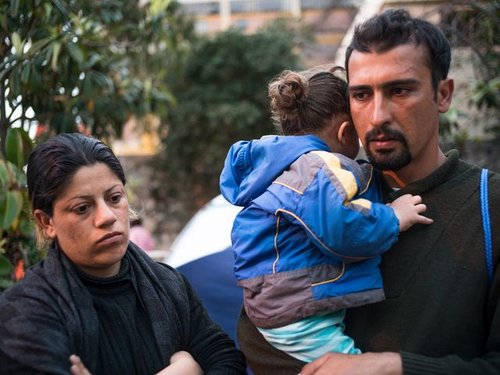 Refugees in Lesvos
