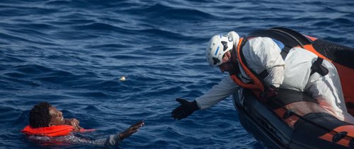 Search and rescue in the Mediterranean
