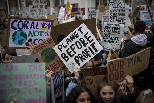 Climate strike, London - 2019