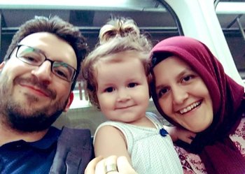 Mustafa Yılmaz and his family