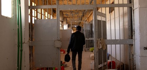 Detention centre in Syria