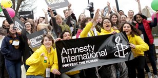 Youth group attendees at the 2014 AGM