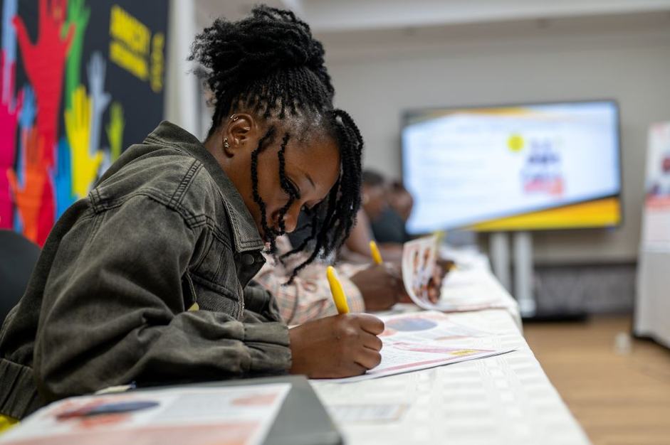 Teacher from around Zimbabwe taking part in Amnesty International Zimbabwe's HRE training in 2025