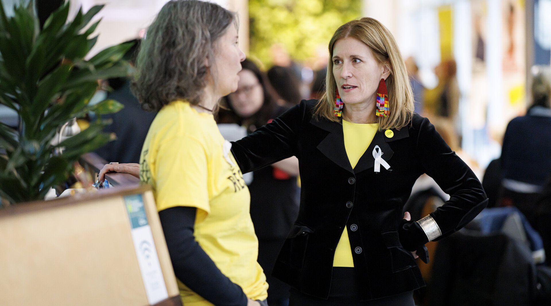 Staff, members and supporters of Amnesty International Canada take part in the organisations annual letter writing campaign; Write for Rights . 6 December 2025.