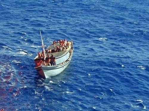 Asylum seekers stranded on ferry