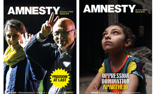 Image of Amnesty magazine