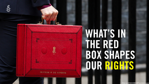 Image with the copy What's in the red box shapes our rights