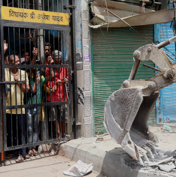Cover image from the Bulldozer injustice report