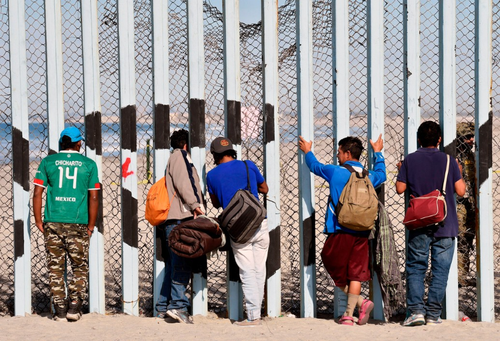 Migrant Caravan in Tijuana