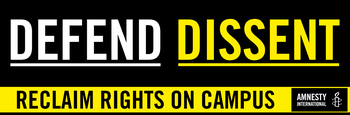 Defend Dissent Banner