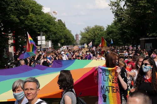Dyke march in Berlin