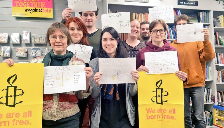 Members of Edinburgh Central Local Group