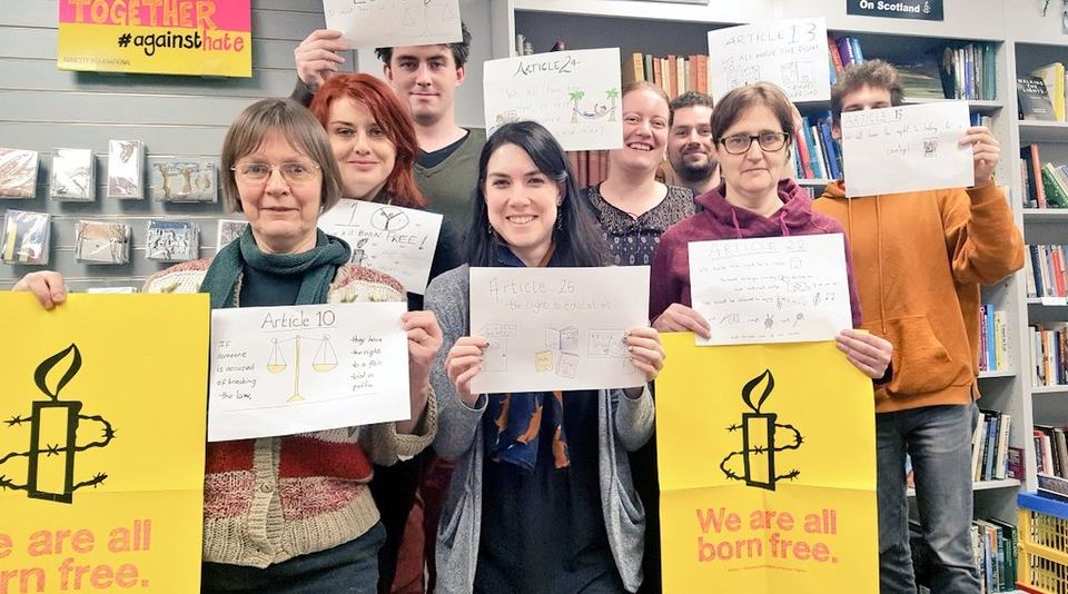 Members of Edinburgh Central Local Group