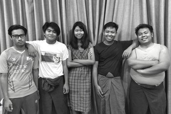 Five members of Peacock Generation
