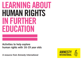 Further education resource pack cover