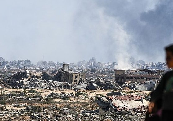 Gaza Destruction Khames Alrefi/Anadolu Getty Image