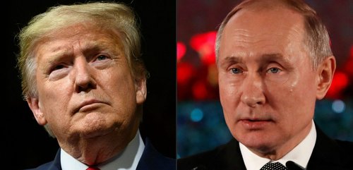 Pic of Trump and Putin