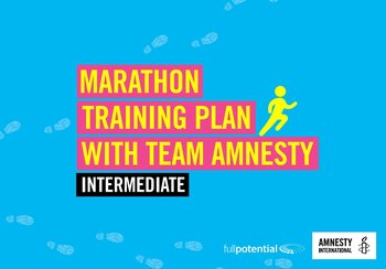 Marathon training plan - Intermediate
