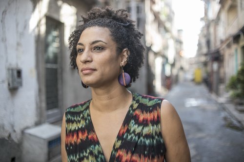 Human rights defender and Rio de Janiero city councillor, Marielle Franco