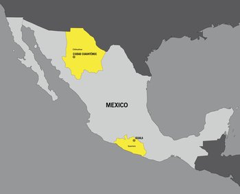 Mexico Map