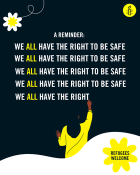 We all have the right to be safe