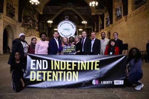 Cross-party support from MPs including Harriet Harman and Andrew Mitchell