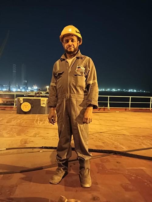SM Tareq (pictured) was killed when Iran forces struck the MT Stena Imperative oil tanker while it was in dry dock undergoing repairs at the Arab Shipbuilding and Repair Yard (ASRY) in Al Hidd, Bahrain.