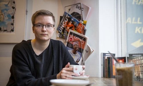 Trans rights activist, Sakris Kupila