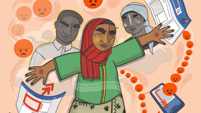 Cover image from the Social Atrocity report