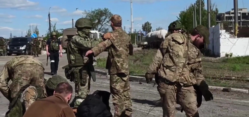264 Ukrainian soldiers evacuated from Azovstal steel plant