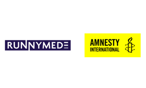 Amnesty and Runnymede logos