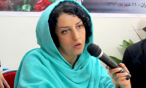 Chair of Iran's Centre for Human Rights Defenders (CHRD), Narges Mohammadi is a longstanding human rights activist who has been repeatedly detained for her work.