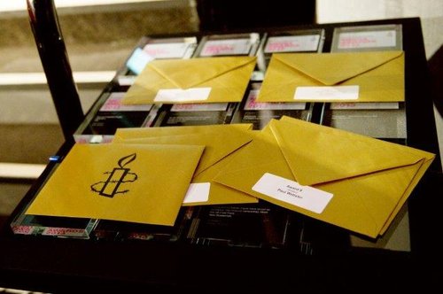 Amnesty International invitation to Media Awards