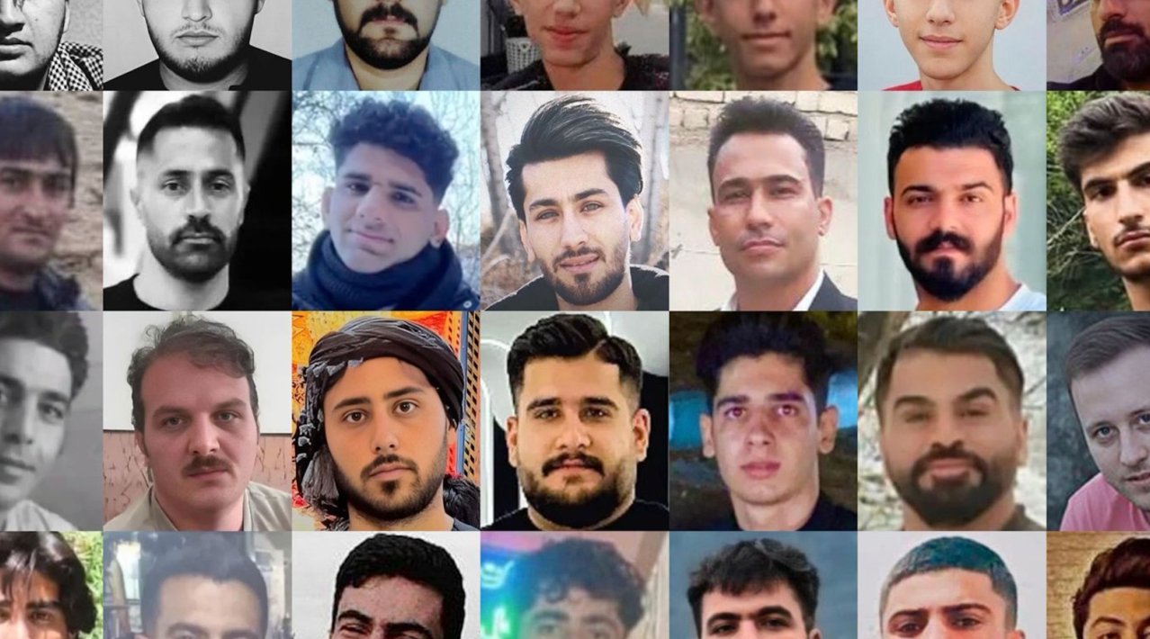 Pictures of protesters killed