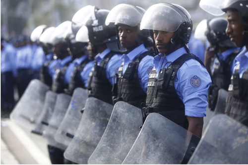 Police force in Ethiopia