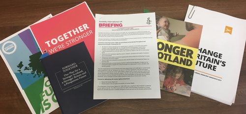 Scottish Manifesto's