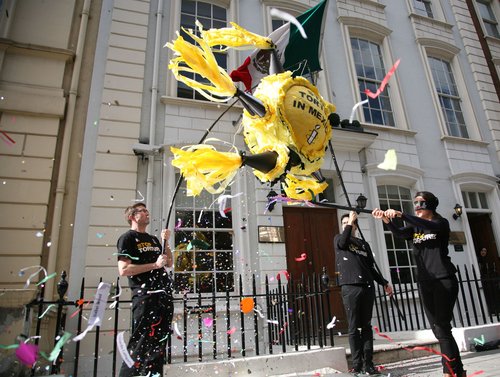 Amnesty at the Mexican embassy