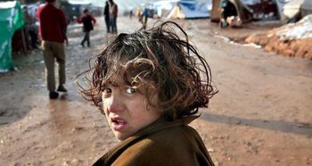 Refugee child