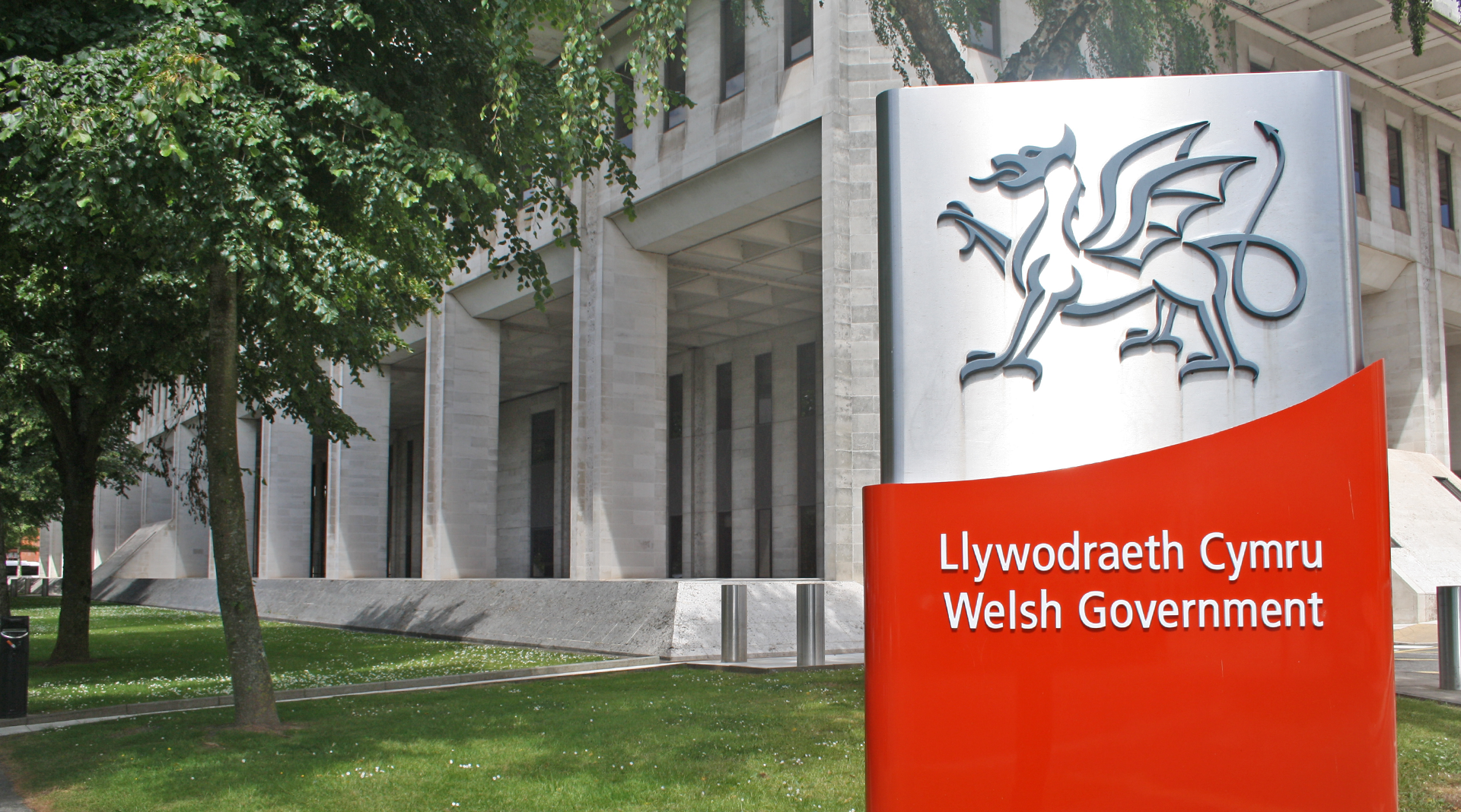 welsh government building