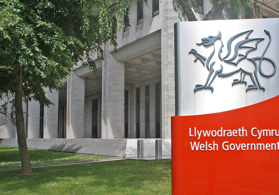 welsh government building