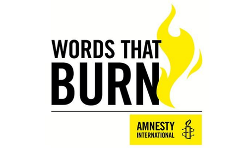 Words That Burn logo