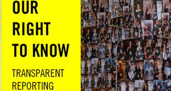 Our right to know report